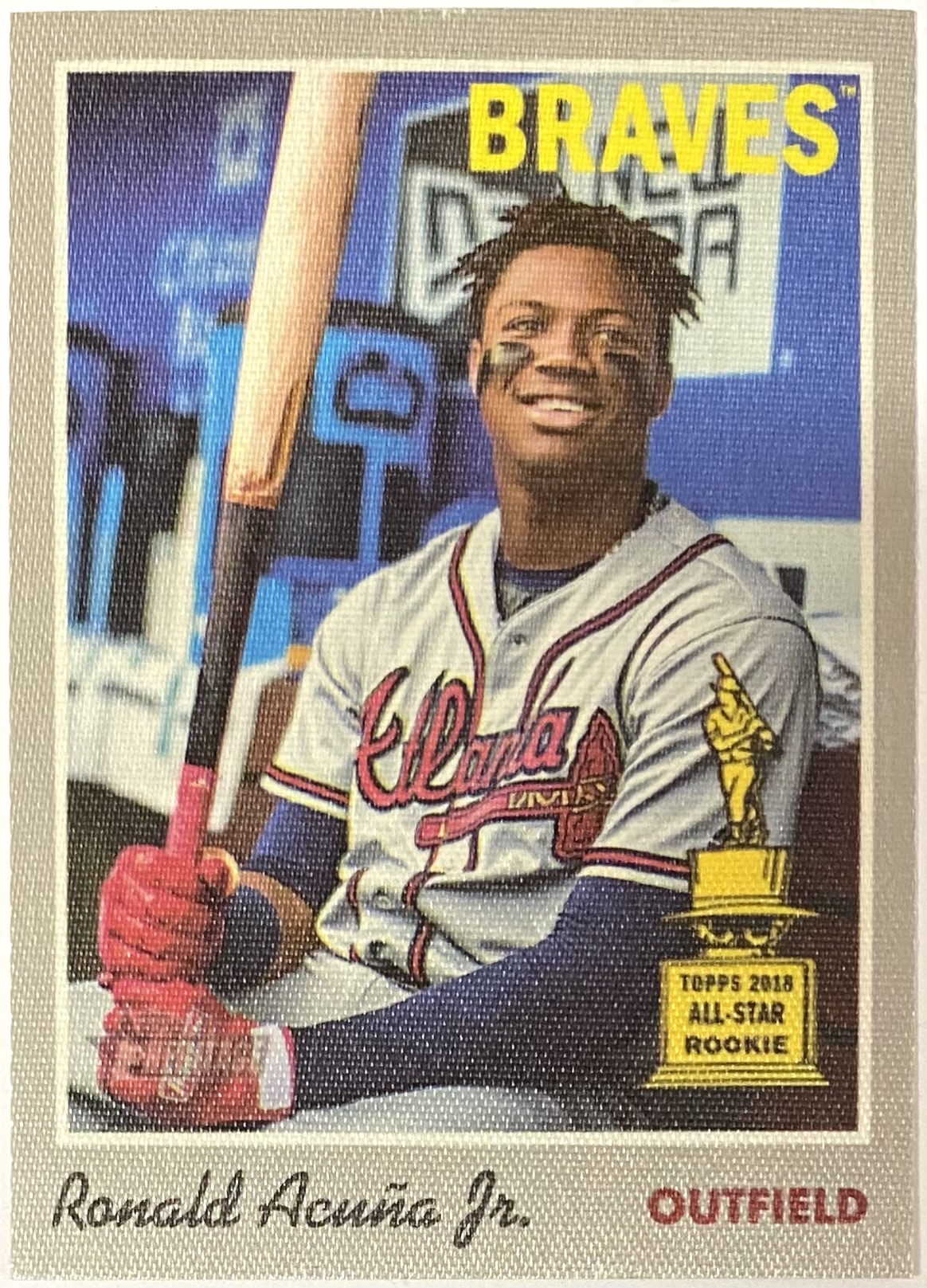 Ronald Acuna Jr. STICKER - Atlanta Braves MLB