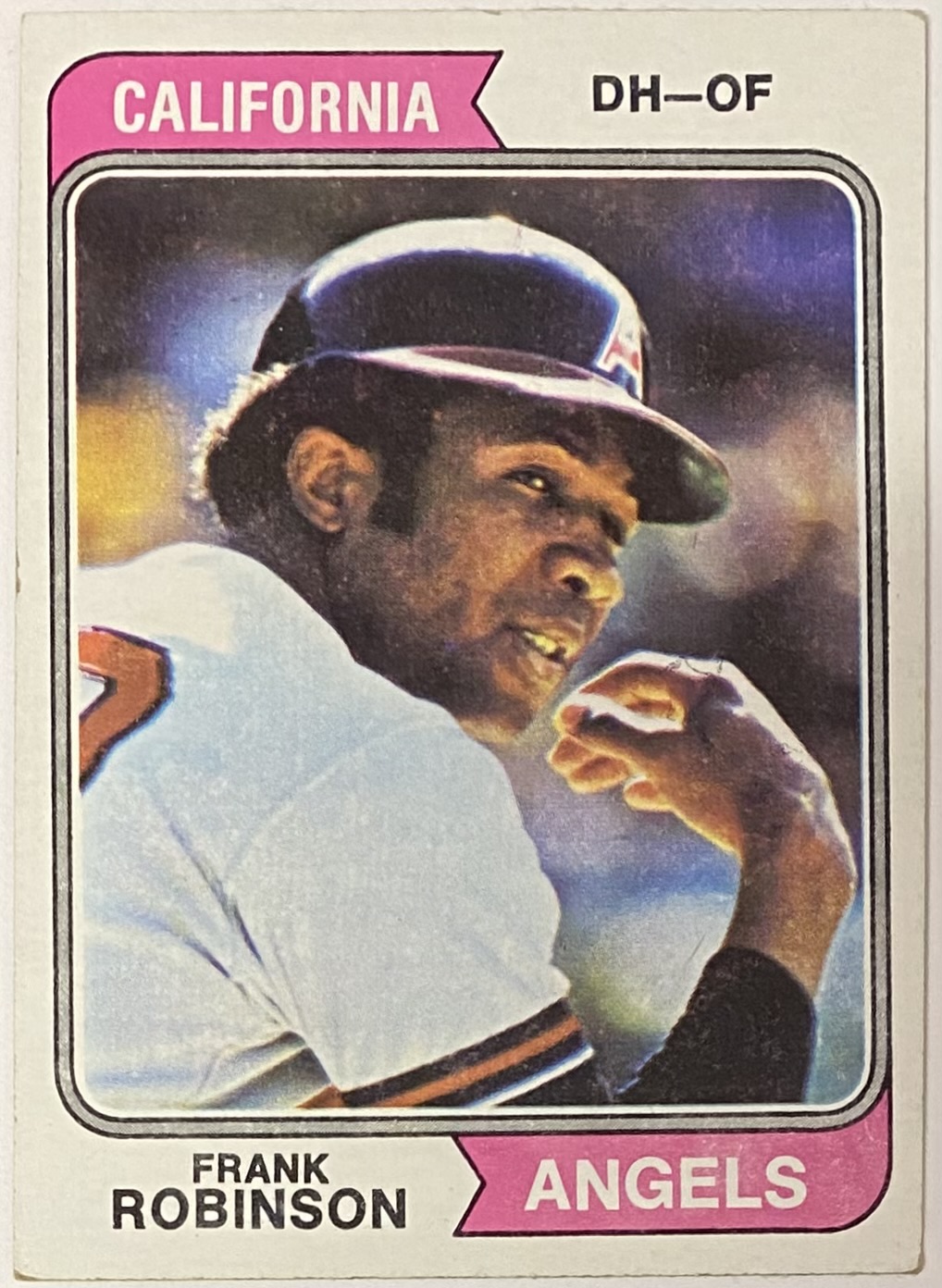 Frank Robinson 1974 Topps California Angels Baseball Card – Kbk Sports