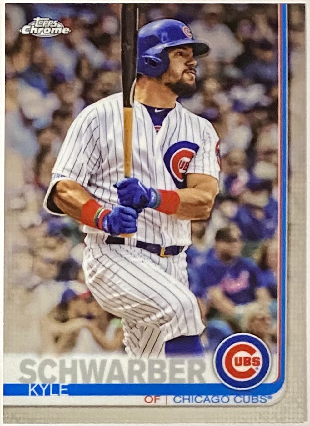 Kyle Schwarber Topps Chrome Chicago Cubs Baseball Card Kbk Sports