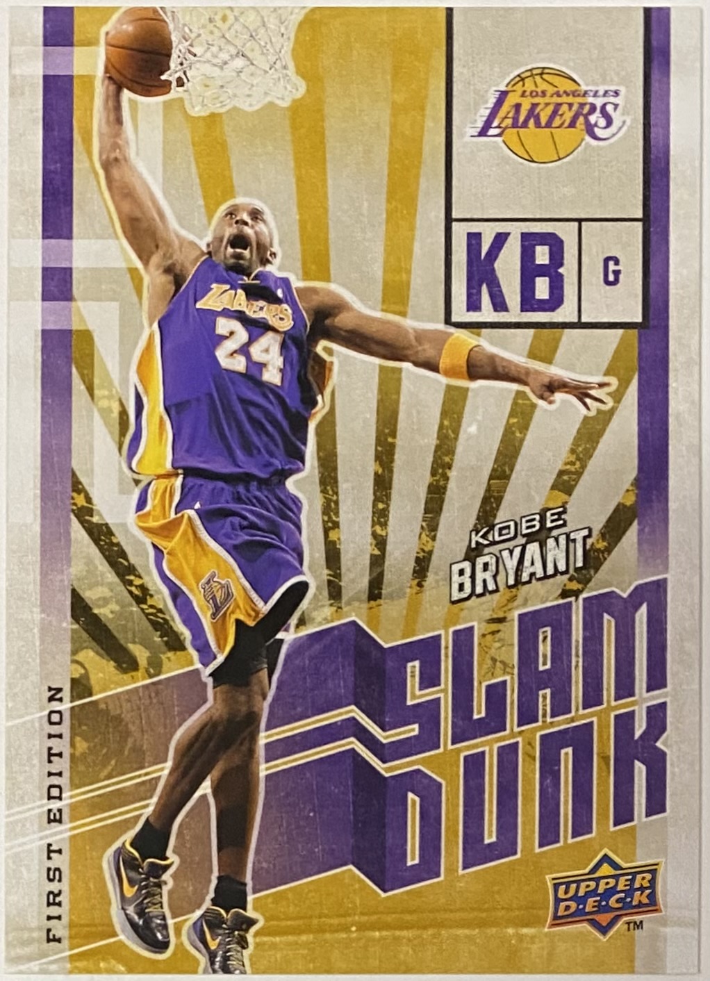 Kobe Bryant 2009-10 Upper Deck First Edition Los Angeles Lakers 