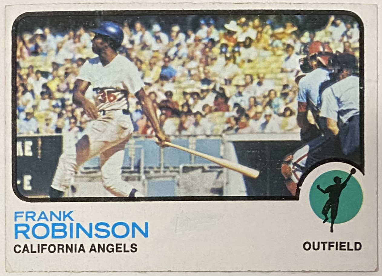 Frank Robinson 1973 Topps California Angels Baseball Card – KBK Sports