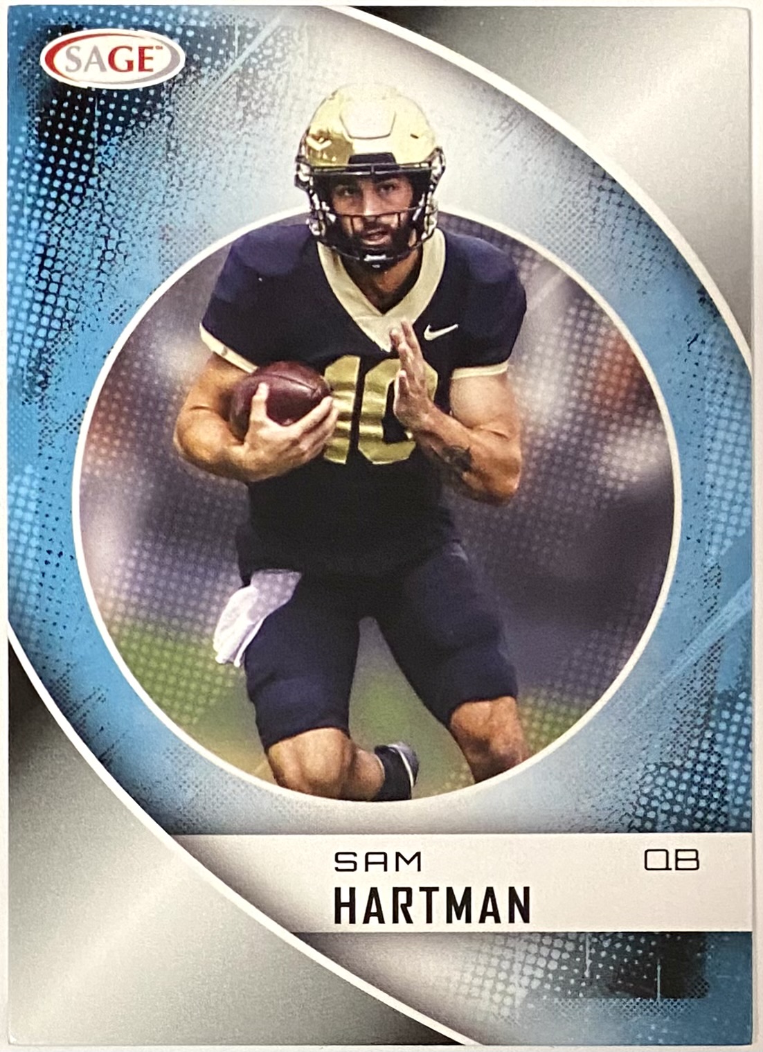 Sam Hartman 2023 SAGE Notre Dame Fighting Irish Football Prospect ...