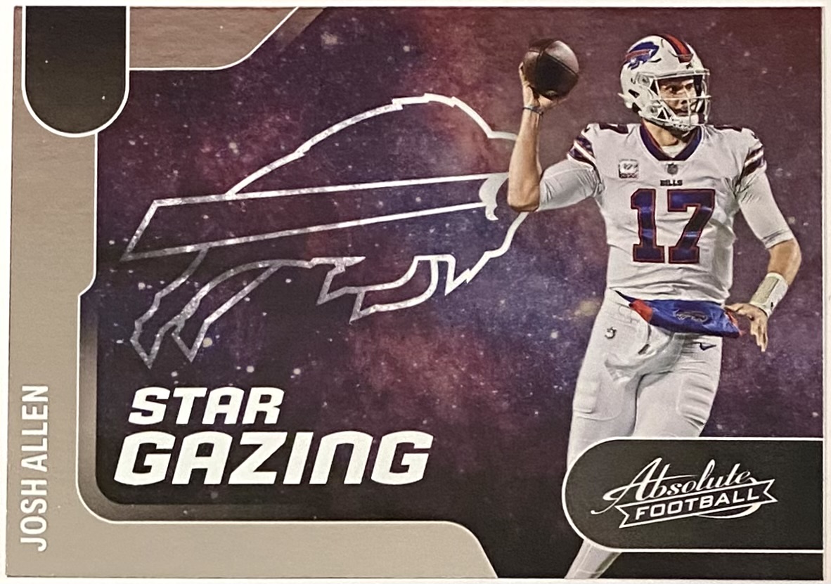 Josh Allen Panini Absolute Football Buffalo Bills Star Gazing Card Kbk Sports