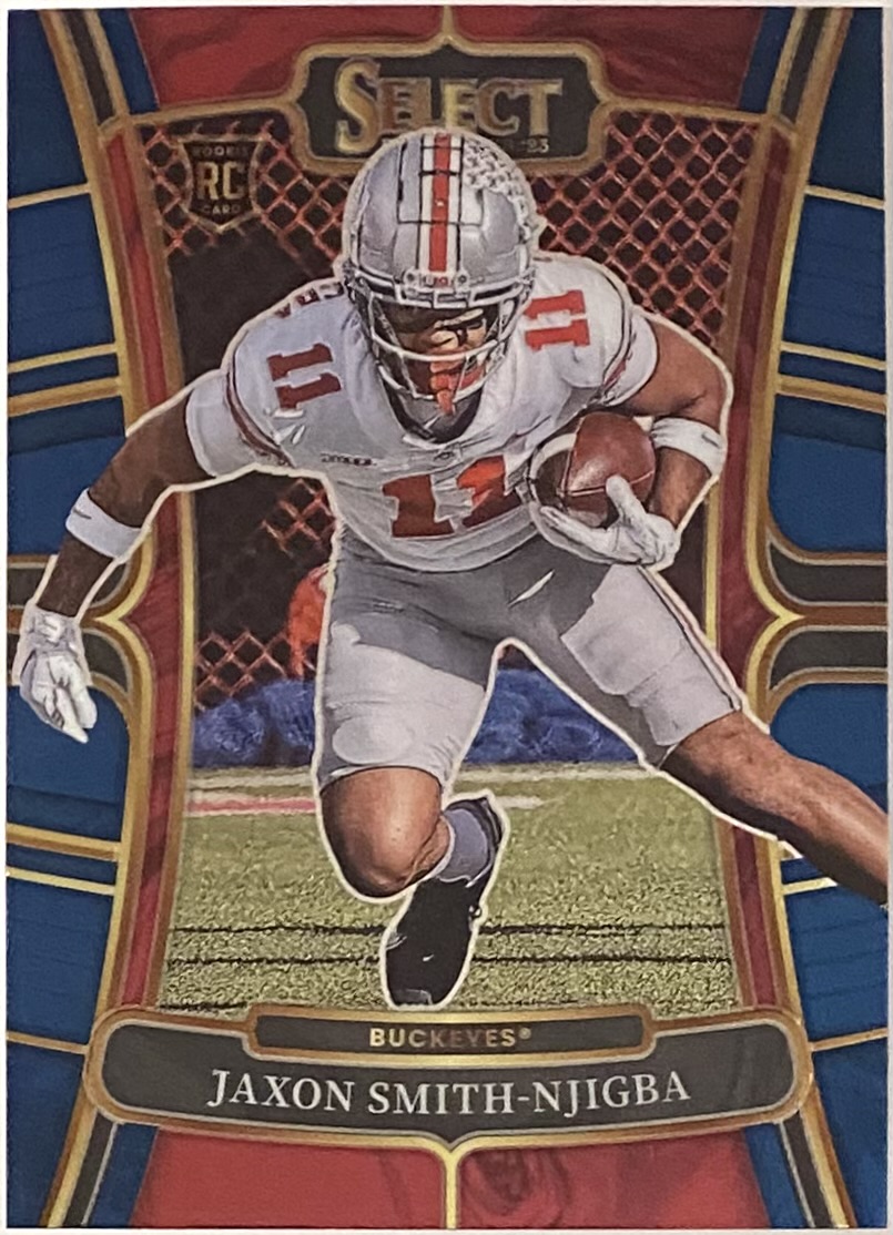 Jaxon Smith Njigba Panini Select Draft Picks Ohio State Buckeyes