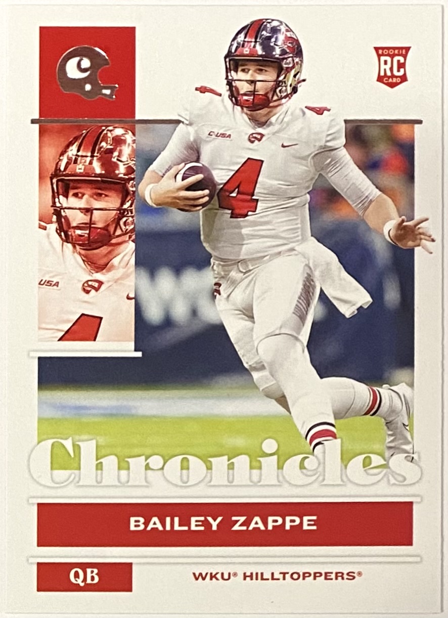 Bailey Zappe Signed shops RC