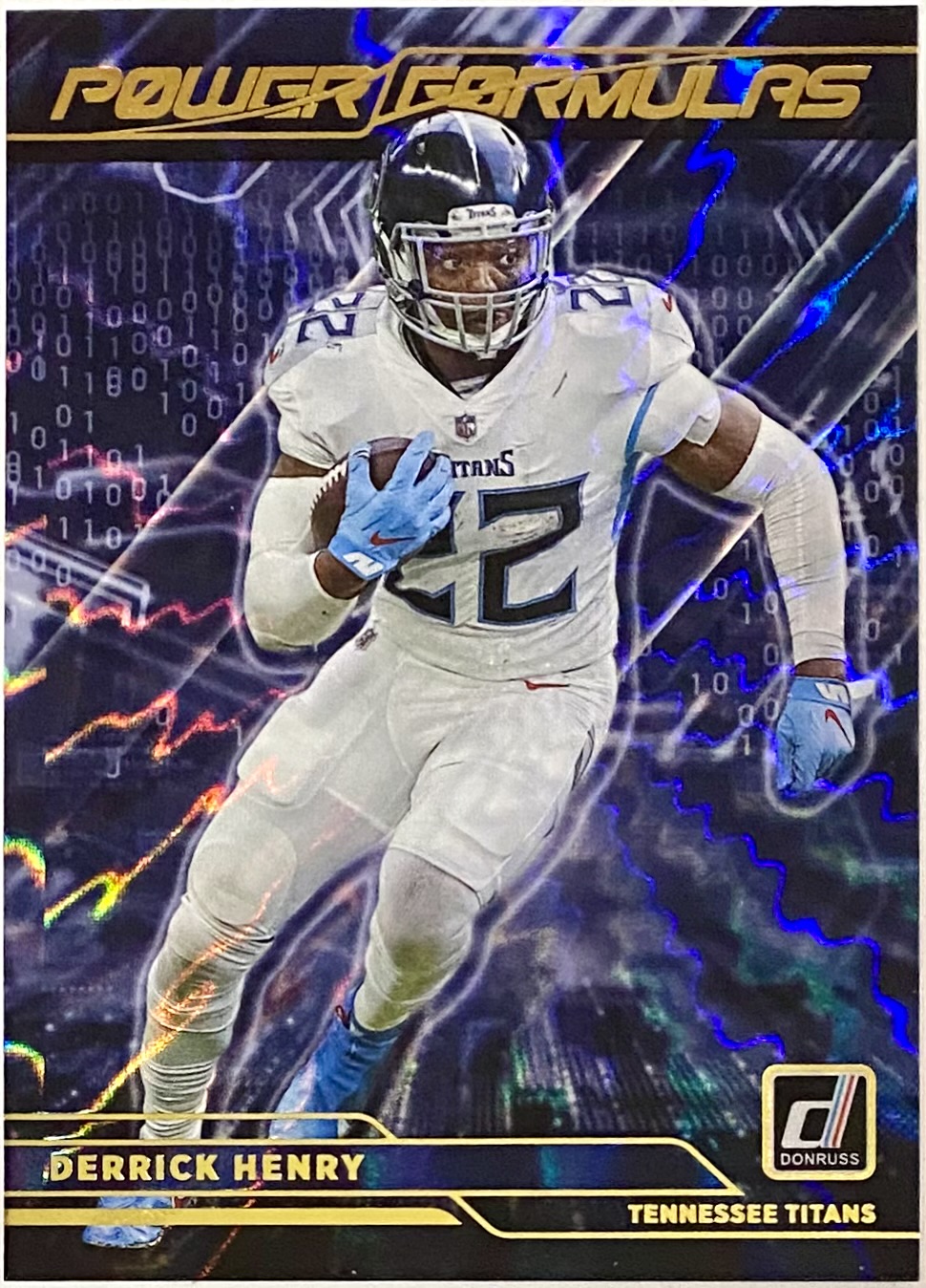 Derrick Henry 2018 Panini Donruss Football Tennessee Titans Power ...