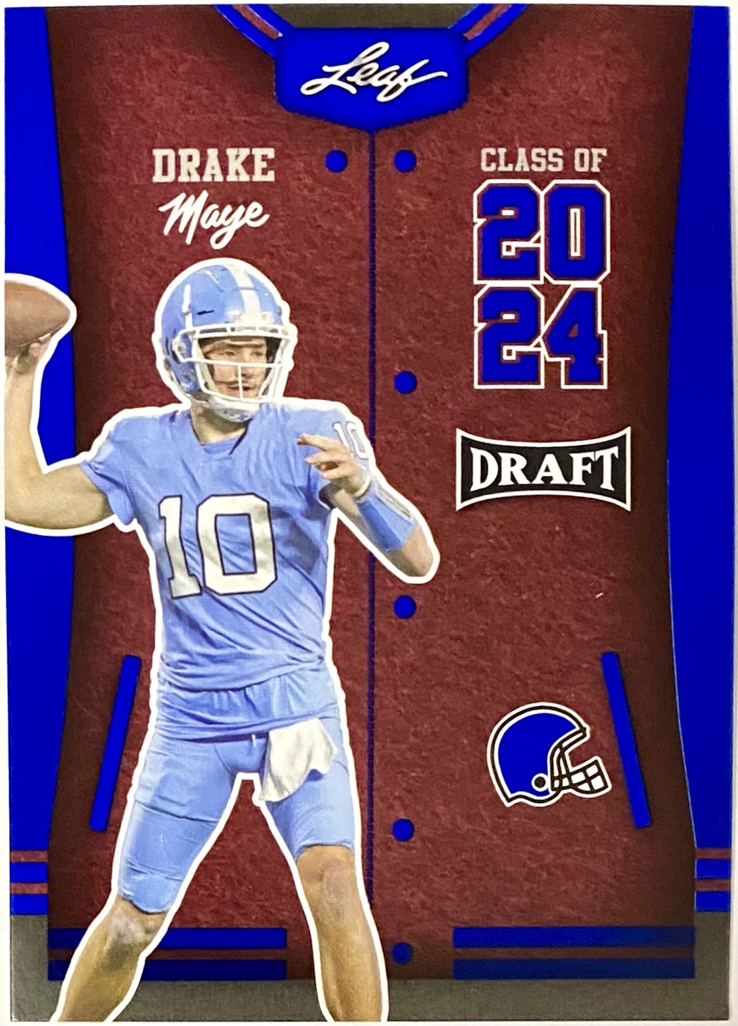 Drake Maye 2023 Leaf Draft North Carolina Tar Heels Football Class of