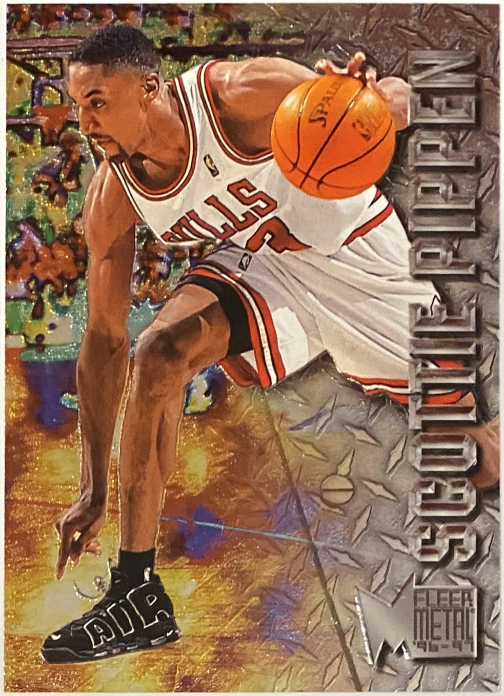 Scottie Pippen 1996-97 Fleer Metal Chicago Bulls Basketball Card - KBK ...