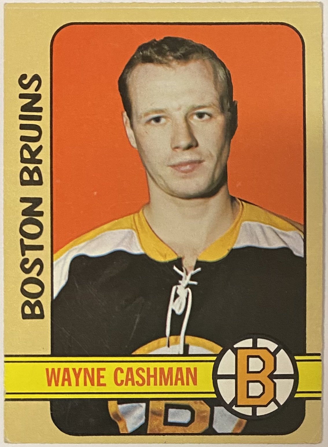 Wayne Cashman 1972-73 Topps Boston Bruins Hockey Card - KBK Sports