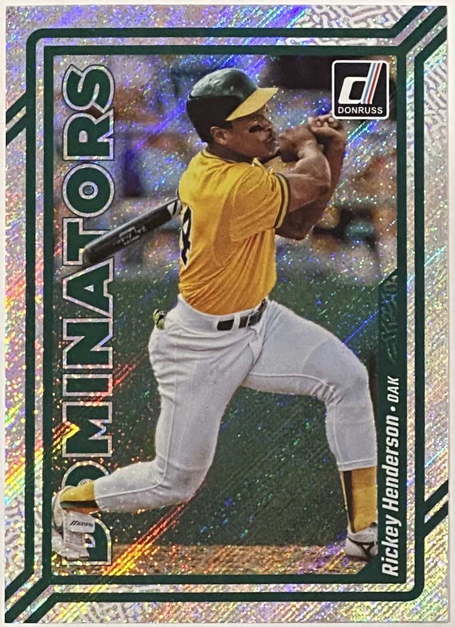 Rickey Henderson 2023 Panini Donruss Baseball Oakland Athletics ...