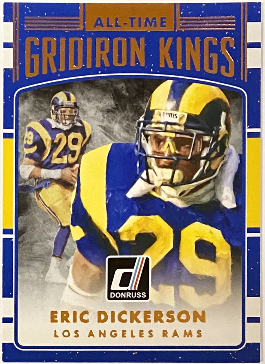 Eric Dickerson 2016 Panini Donruss Football Los Angeles Rams All-Time ...