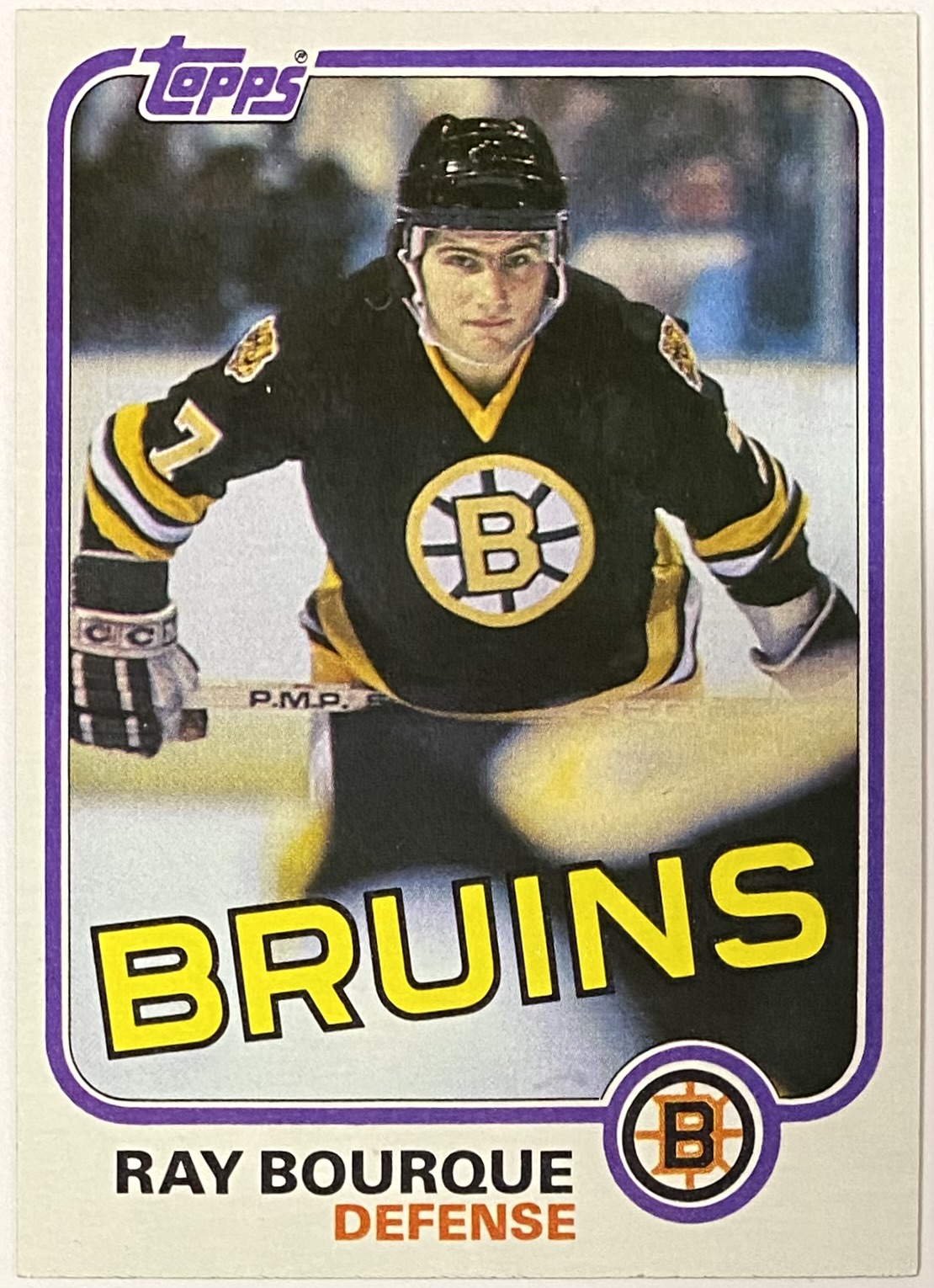 Ray Bourque 1981-82 Topps Boston Bruins Hockey Card – KBK Sports