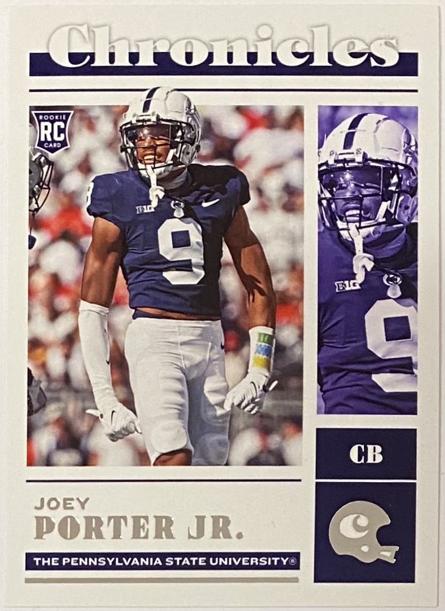 Joey Porter Jr. 2023 Panini Chronicles Draft Picks Penn State Nittany