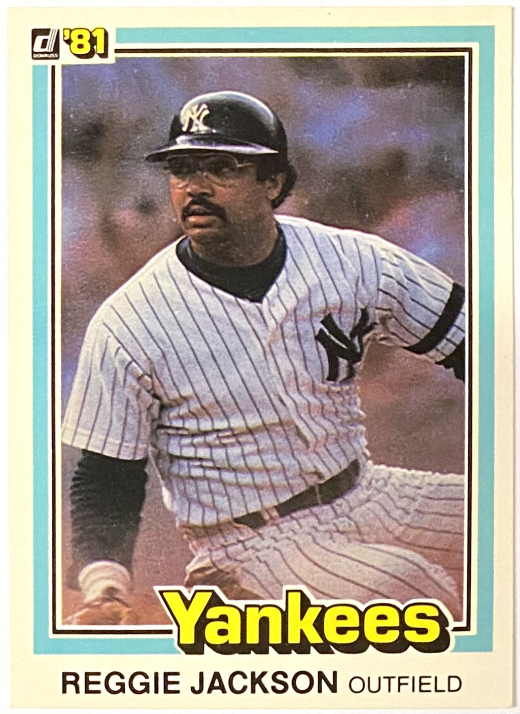 Reggie Jackson 1981 Donruss New York Yankees Baseball Card (HOF) – KBK ...