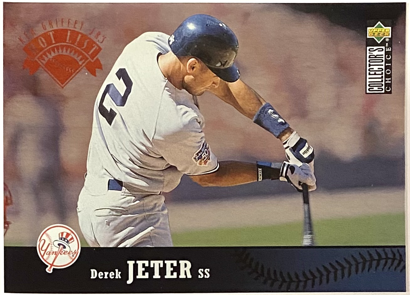 Derek Jeter 1997 Upper Deck Collector's Choice New York Yankees