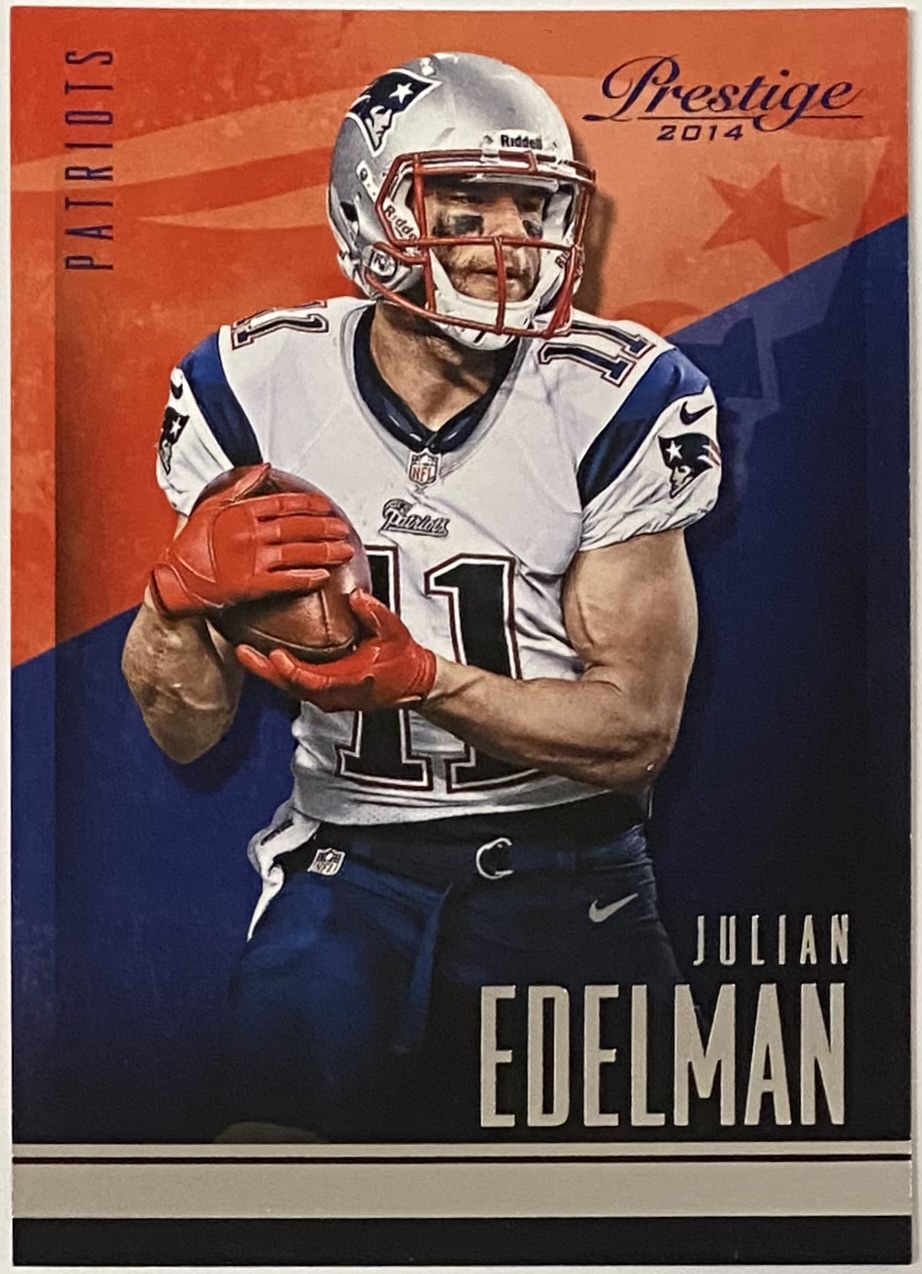 Julian Edelman 2014 Panini Prestige Football New England Patriots Card ...