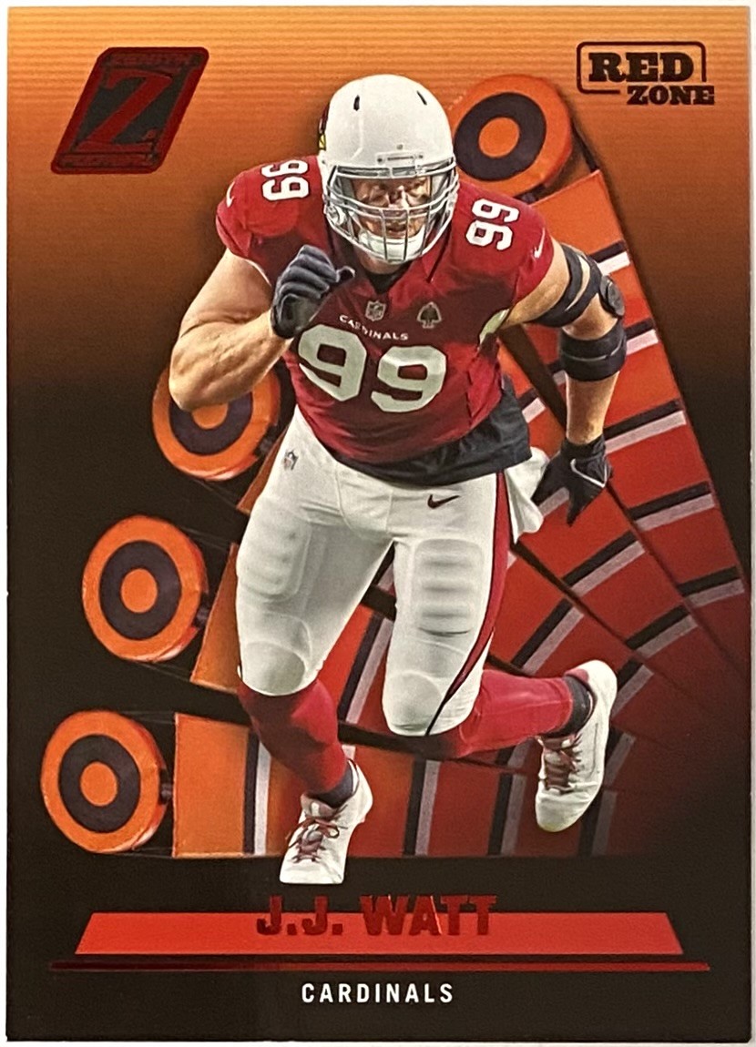 JJ Watt 2021 Panini XR Football RED COLOR offers MATCH Parallel 00/99 ERROR CARD!!