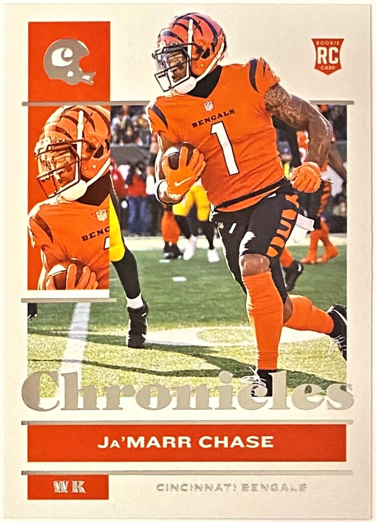 Ja’Marr Chase 2021 Panini Chronicles Football Cincinnati Bengals Rookie