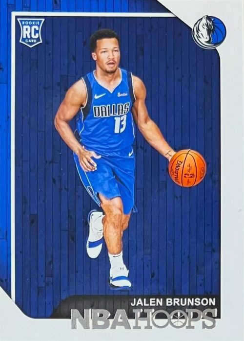 Jalen Brunson 2018-19 Panini NBA Hoops Basketball Dallas Mavericks ...