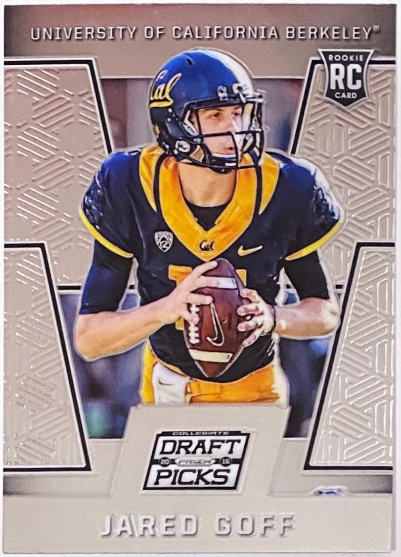 Jared Goff 2016 Panini Collegiate Draft Picks Football California ...