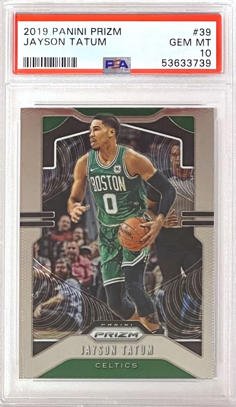 Jayson Tatum 2019-20 Panini Prizm Basketball Boston Celtics Graded Card ...