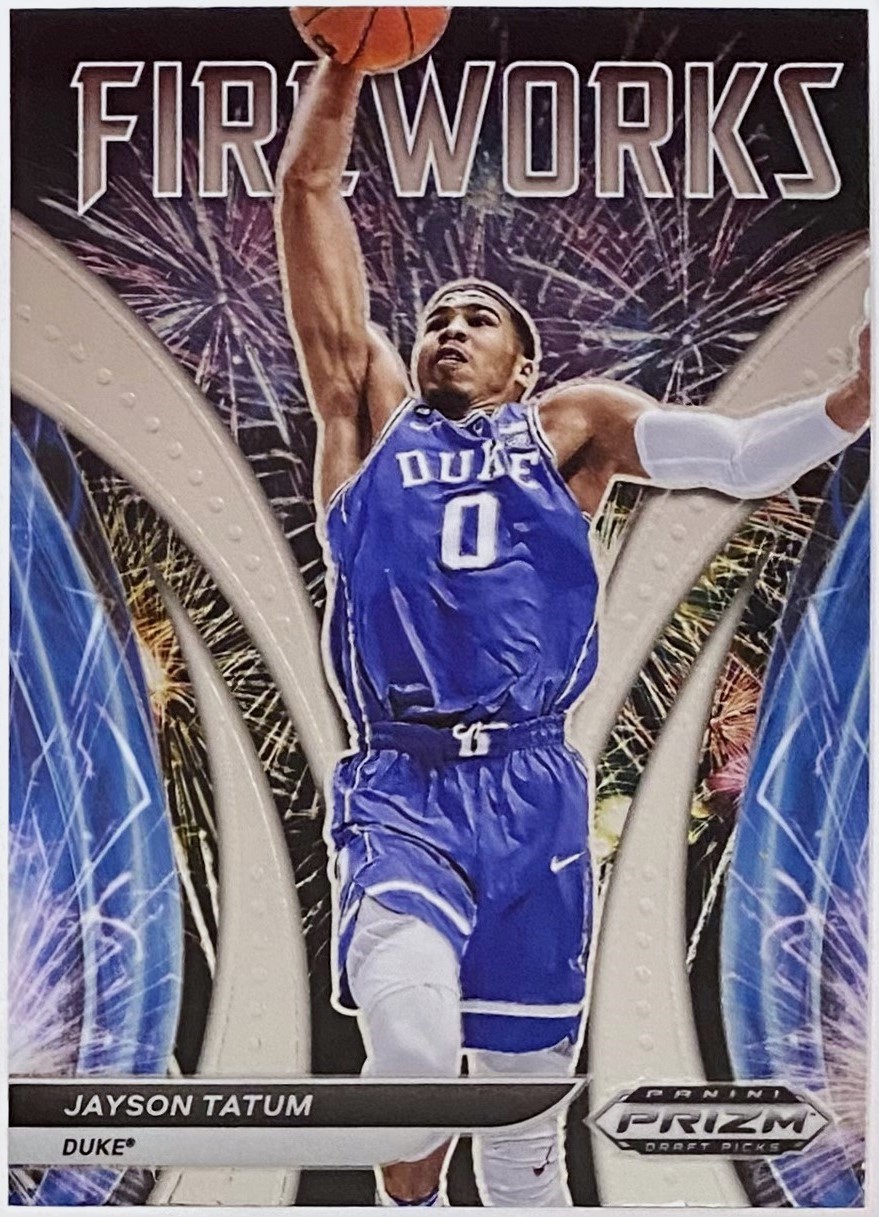 JAYSON TATUM SNAKESKIN SSP 2022-23 newest Prizm Draft DUKE UNIVERSITY