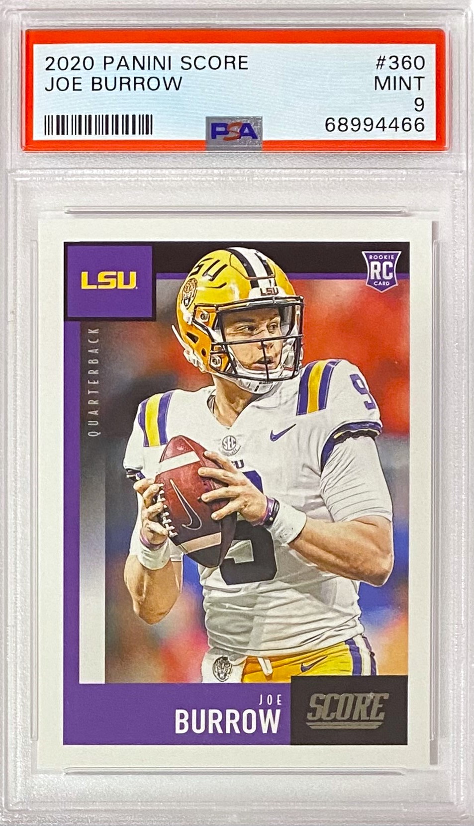 Joe Burrow Rookie PSA 9 shops