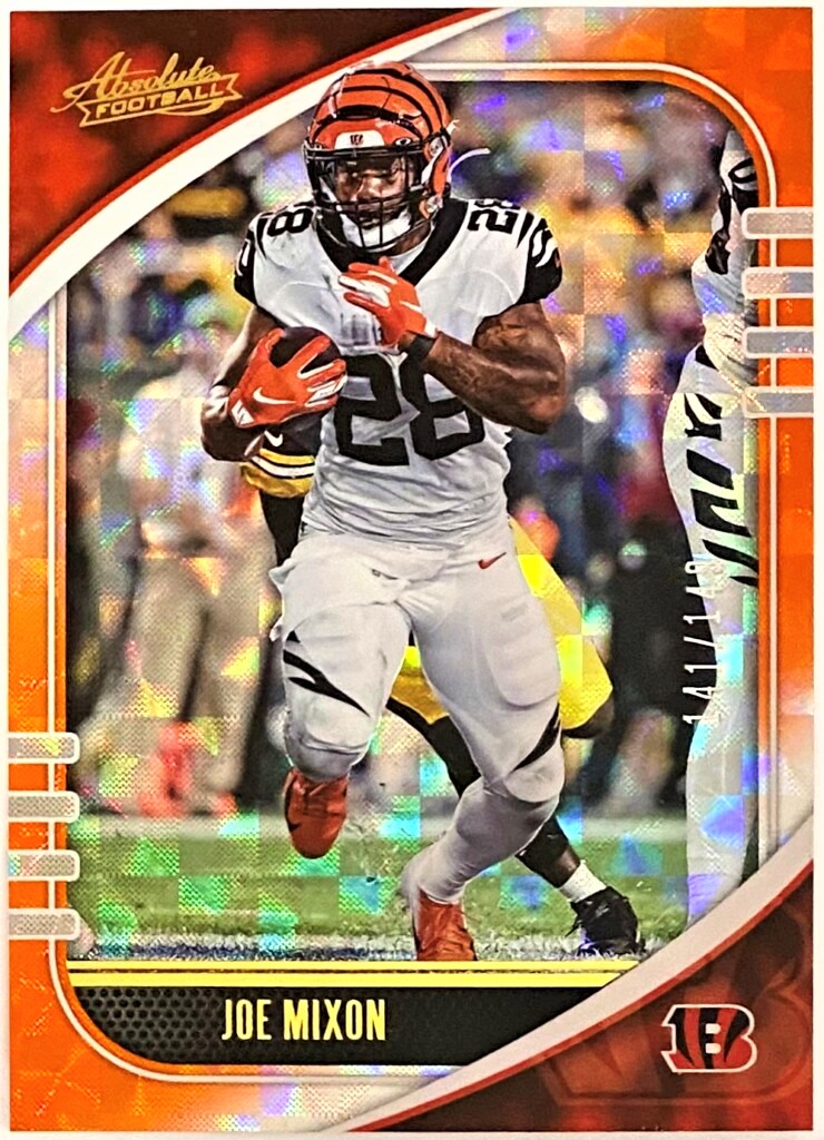 Joe Mixon 2021 Panini Playoff #34 Cincinnati Bengals