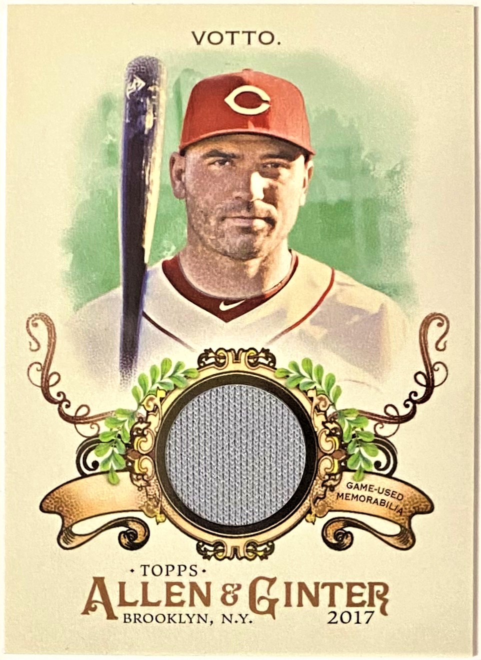 Joey Votto 2017 Topps Allen & Ginter’s Cincinnati Reds Baseball Relics ...