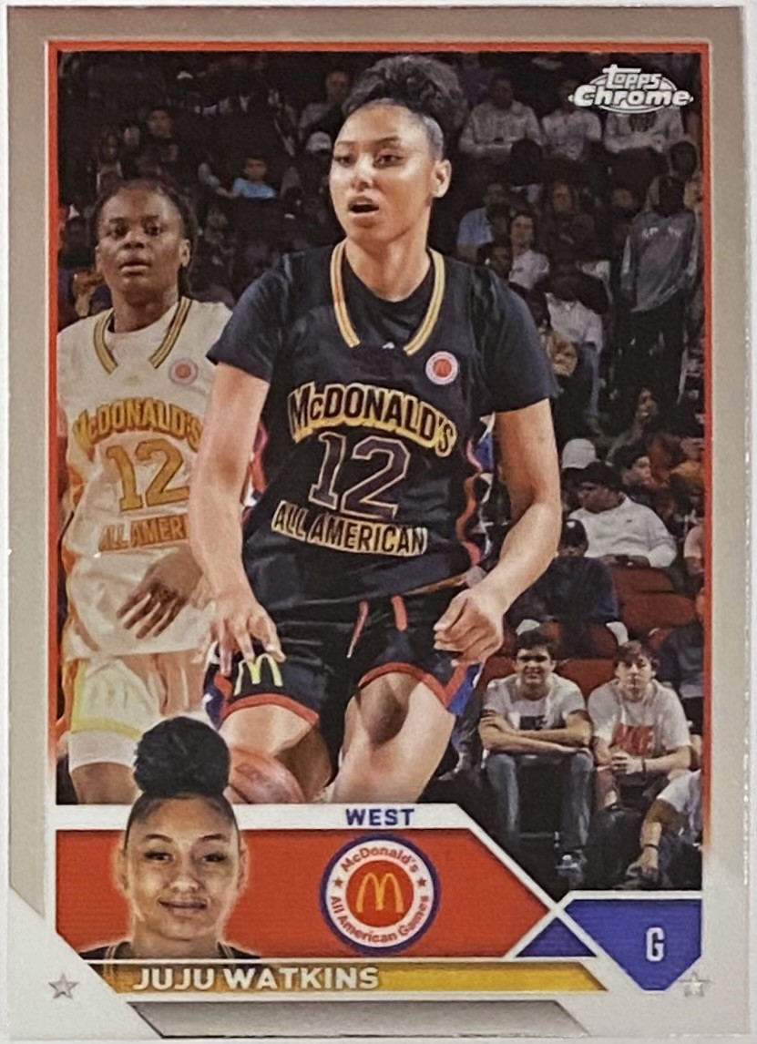 Juju Watkins 2023 Topps Chrome McDonald’s All American Basketball ...