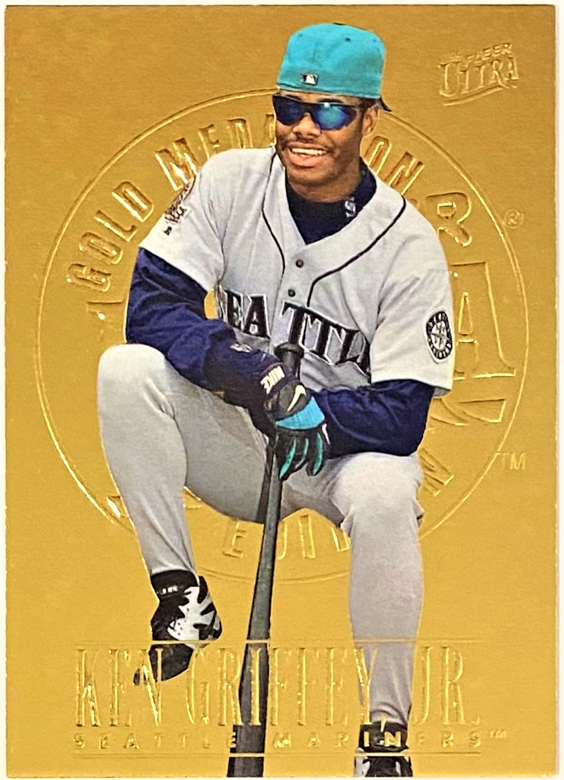 Ken Griffey Jr. 1996 Fleer Ultra Seattle Mariners Baseball Gold Medallion  Card (HOF) – KBK Sports