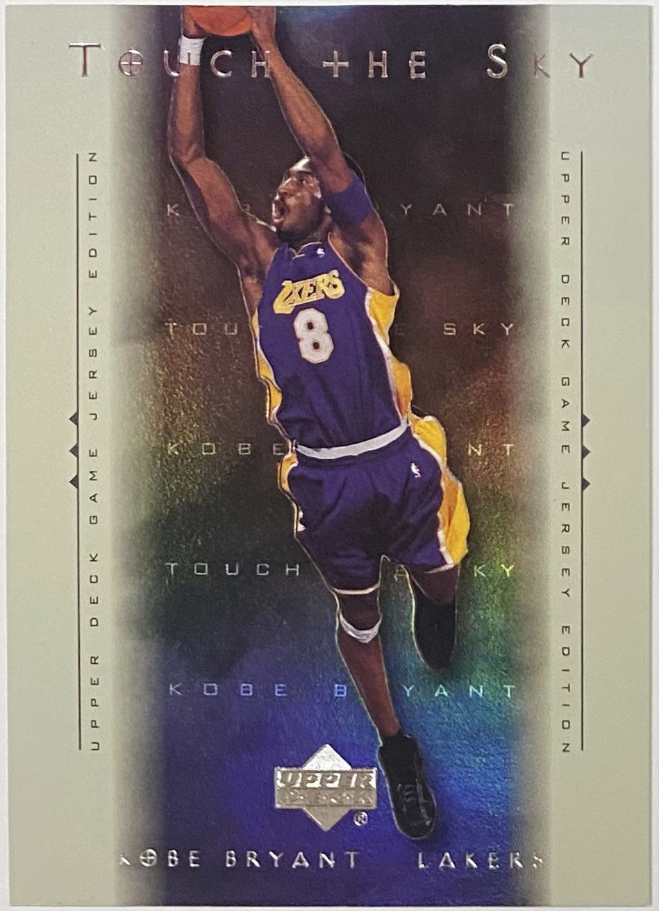 Kobe Bryant 2000-01 Upper Deck Game Jersey Edition Los Angeles Lakers  Basketball Touch the Sky Card - KBK Sports