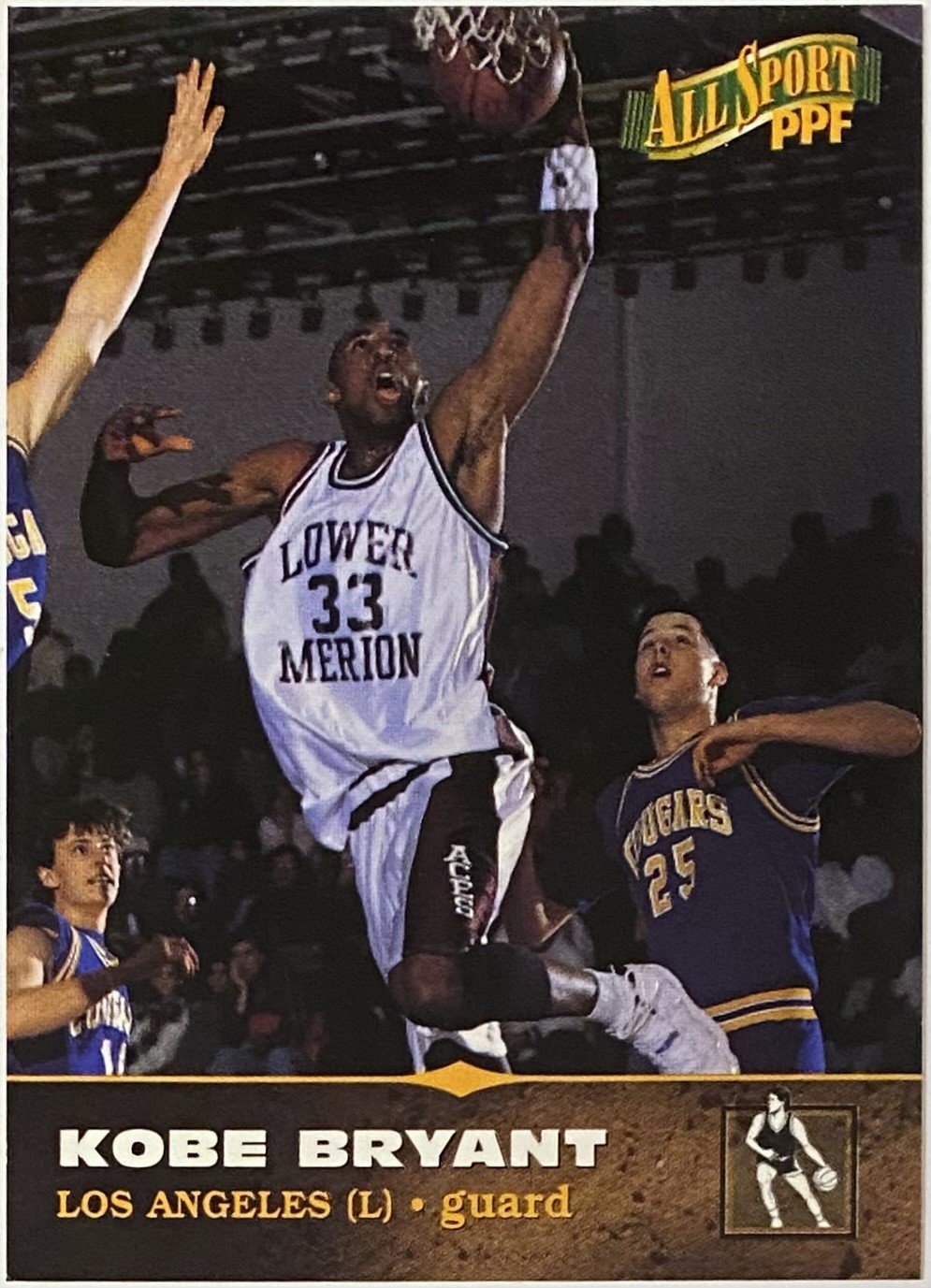 Kobe Bryant 1996 11th pick lower newest merion high school trading basketball card