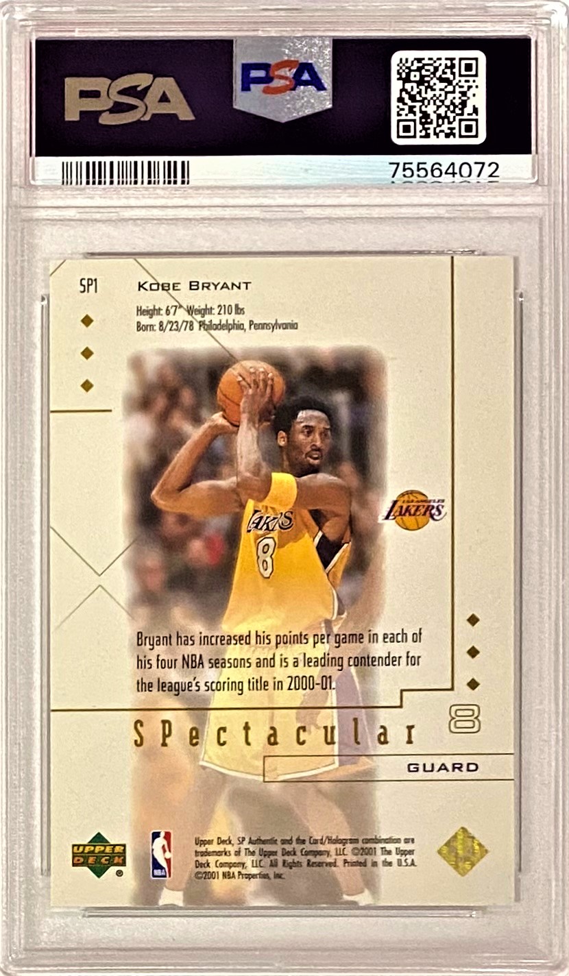 Fashion Kobe Bryant 2000 SP PSA 9