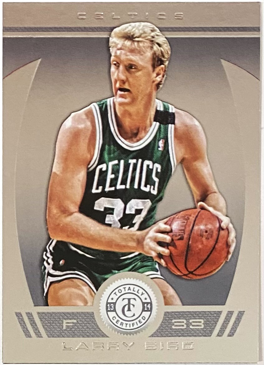 Larry Bird 2013-14 Panini Totally Certified Basketball Boston Celtics ...