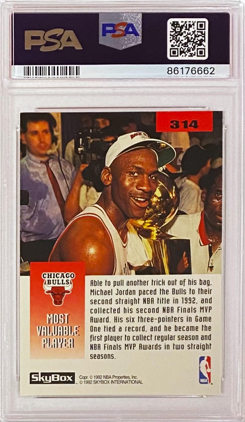 Michael Jordan 1990-91 Skybox Chicago Bulls Basketball Card – KBK Sports