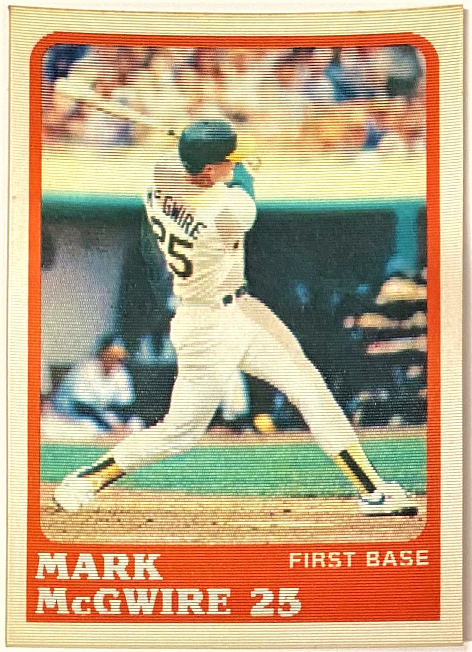 Mark McGwire 1988 Sportflics Oakland A’s Baseball Card – KBK Sports