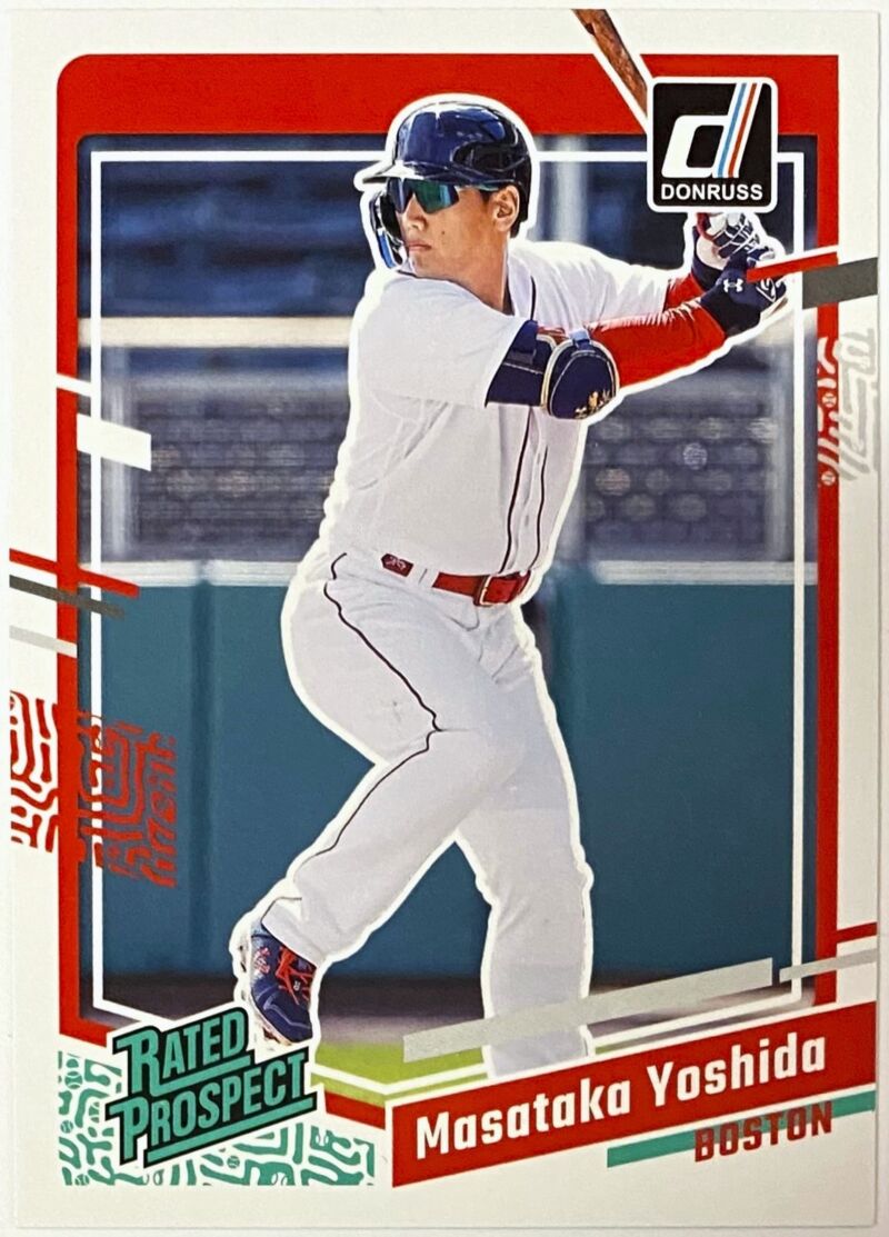 Masataka Yoshida 2023 Panini Donruss Baseball Boston Red Sox Rated ...