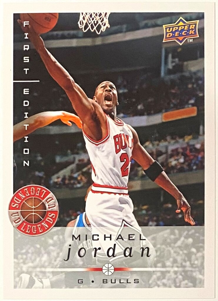 Michael Jordan 2008-09 Upper Deck First Edition Basketball Chicago ...