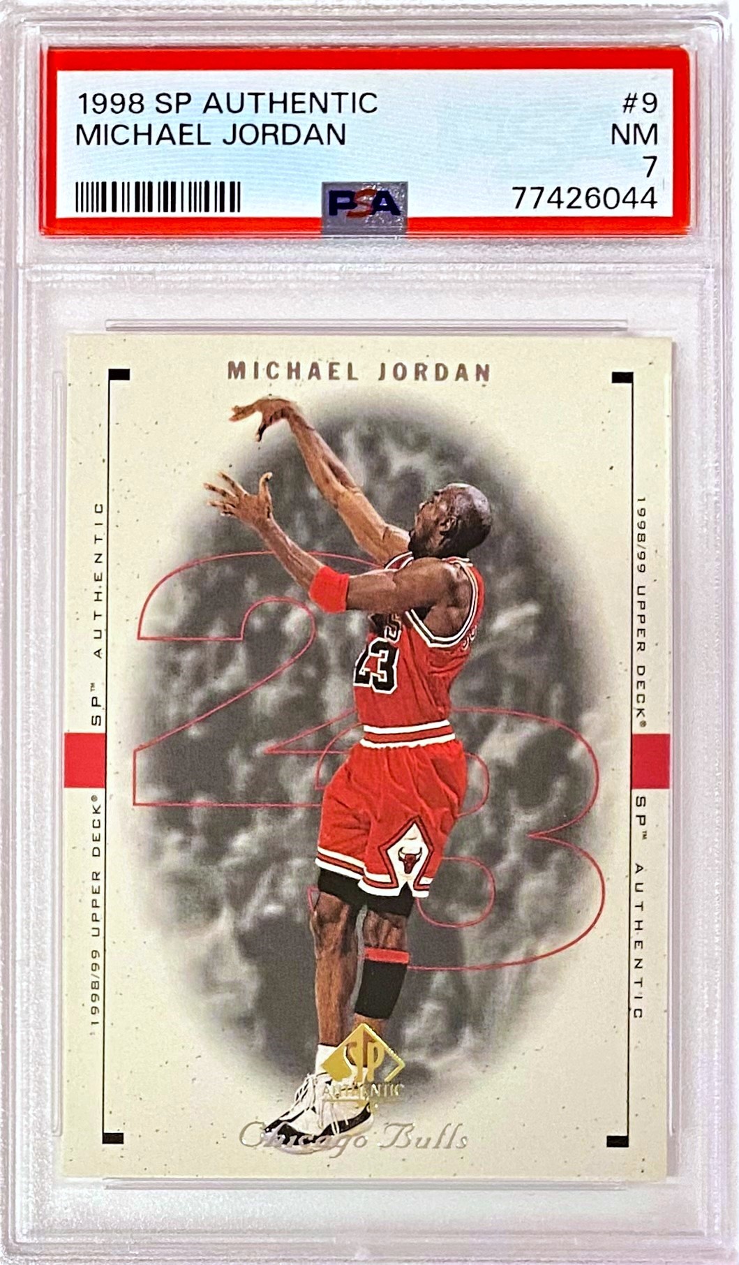 【代引無料】Michael Jordan 1998-99 Upper Deck ENCORE GOLD F/X #102( /125) PSA8 その他