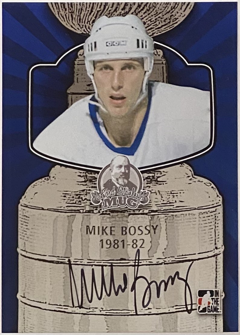 Mike Bossy Autographed 2013 In the Game New York Islanders Lord Stanley ...