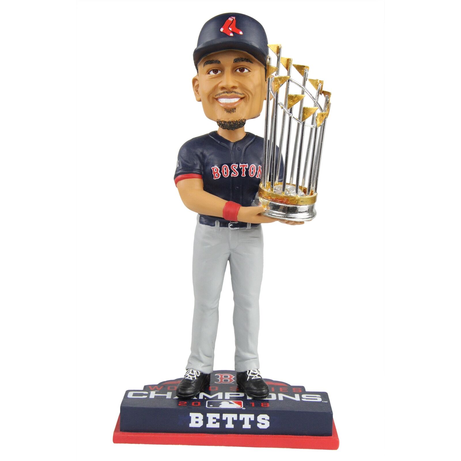 Mookie Betts Boston Red Sox 2018 World Series Champion Bobblehead w/Box ...