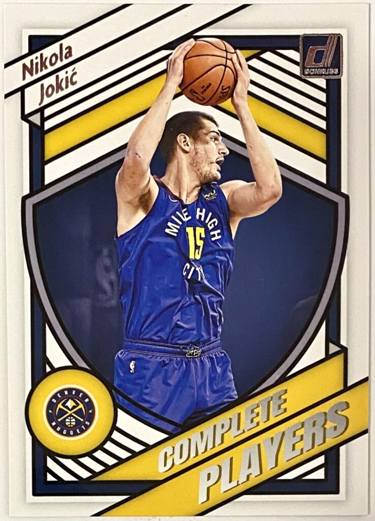 Nikola Jokic Panini Donruss Basketball Denver Nuggets Complete