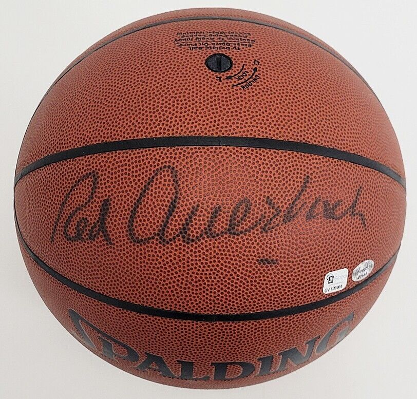 Red Auerbach Autographed Spalding Basketball Kbk Sports