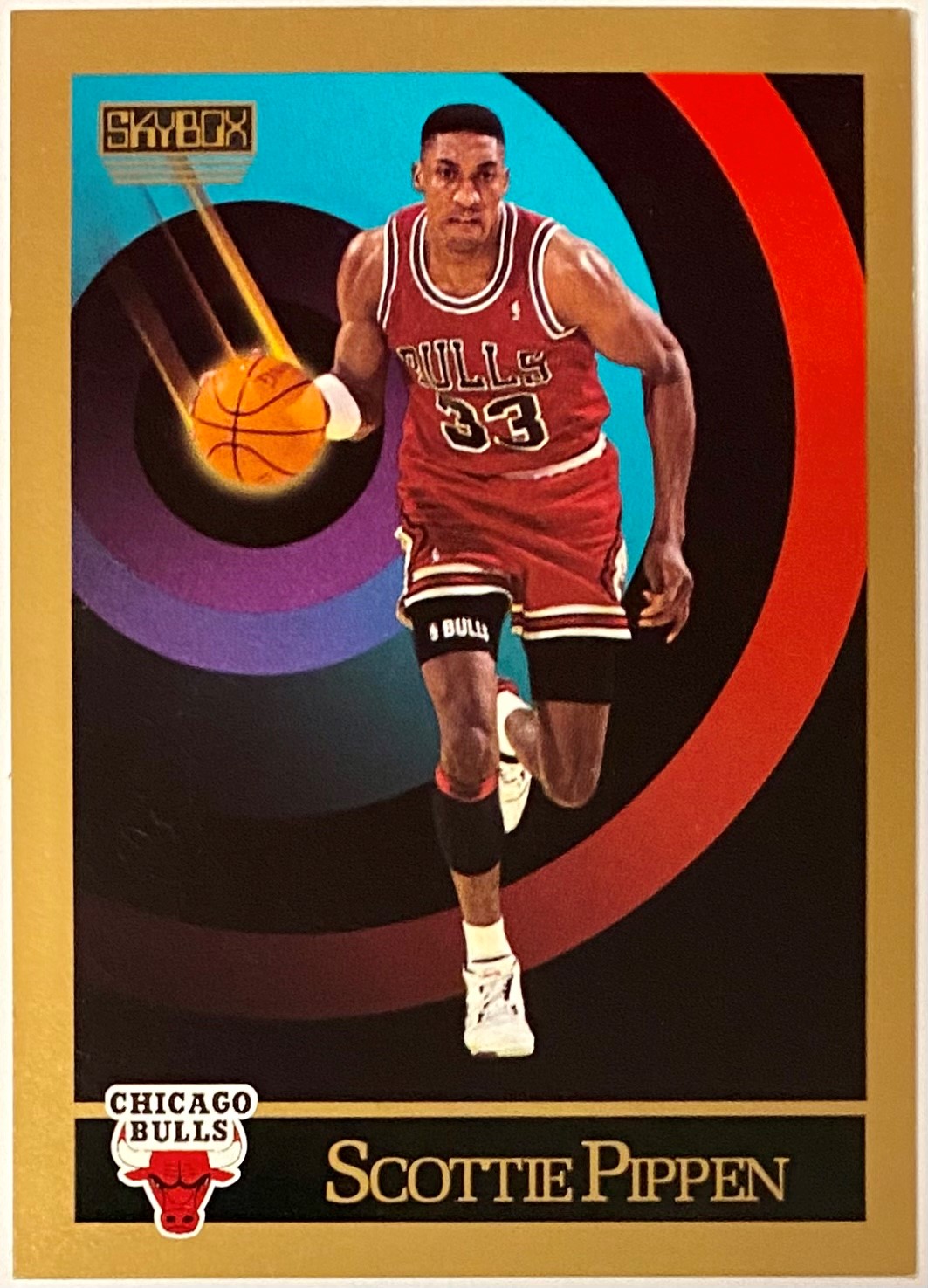 1991 skybox Michael Jordan & sold Scottie pippen