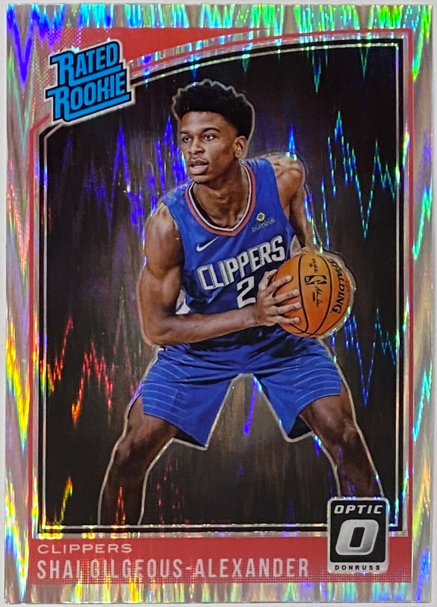 Shai Gilgeous-Alexander 2018-19 Panini Donruss Optic Basketball Los ...