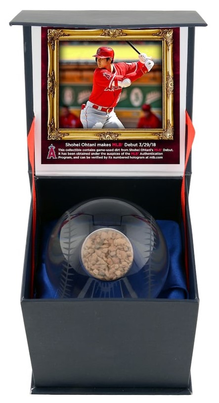 Shohei Ohtani Los Angeles Angels Crystal Baseball Filled w/MLB Debut ...