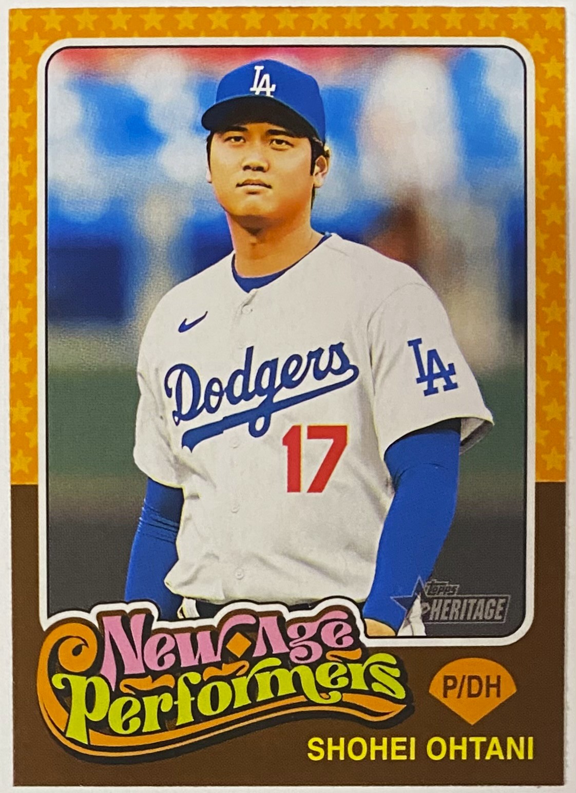 Shohei Ohtani 2024 Topps Heritage Los Angeles Dodgers Baseball New Age