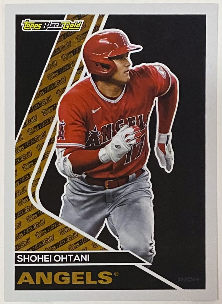 Shohei Ohtani 2023 Topps Update Series Los Angeles Angels Baseball Black  Gold Card - KBK Sports