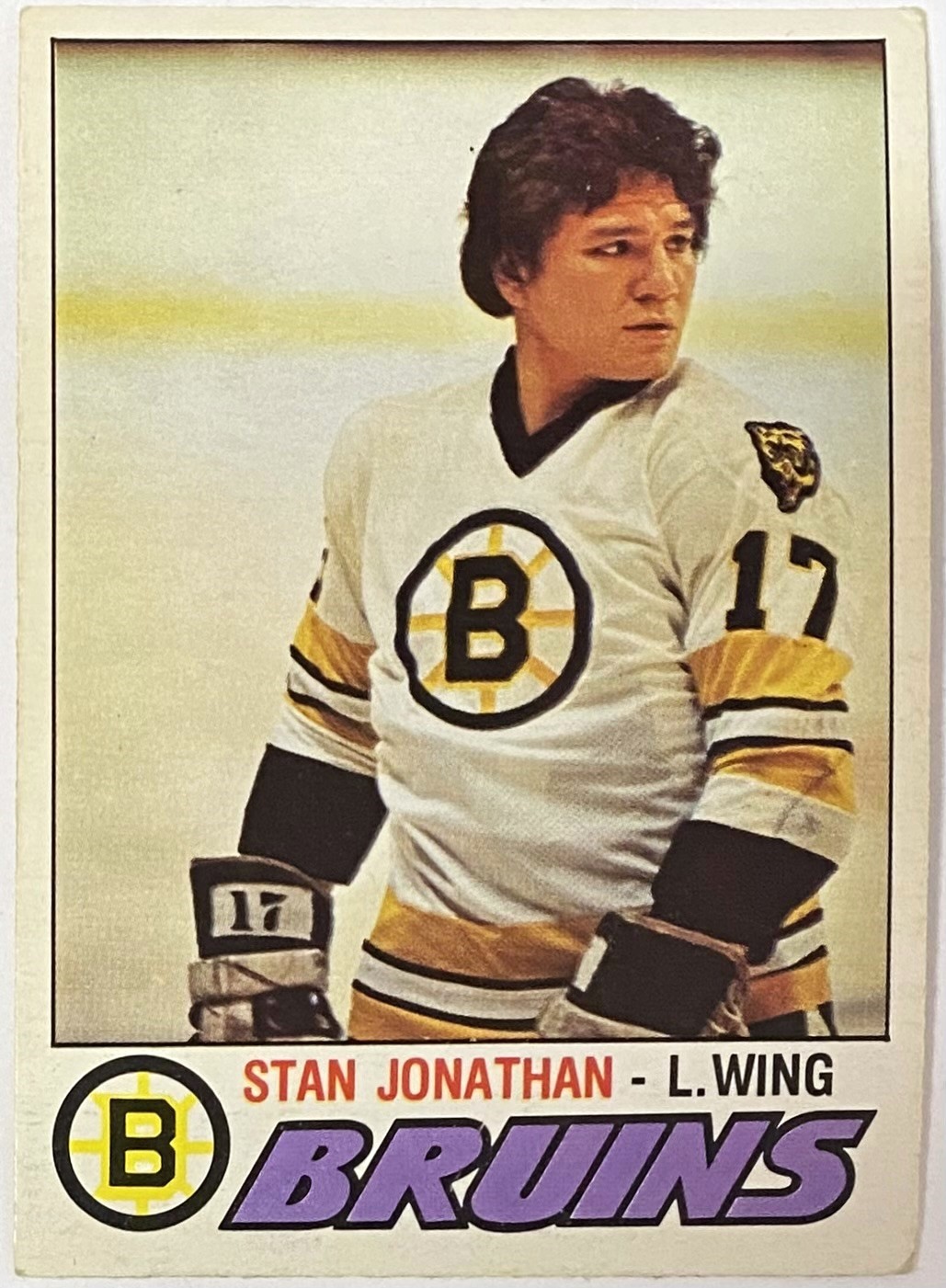 Stan Jonathan 1977-78 O-Pee-Chee Boston Bruins Hockey Rookie Card - KBK ...